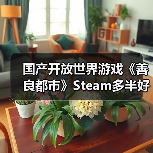 国产开放世界游戏《善良都市》Steam多半好评